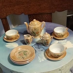 Lusterware Mini Tea Set